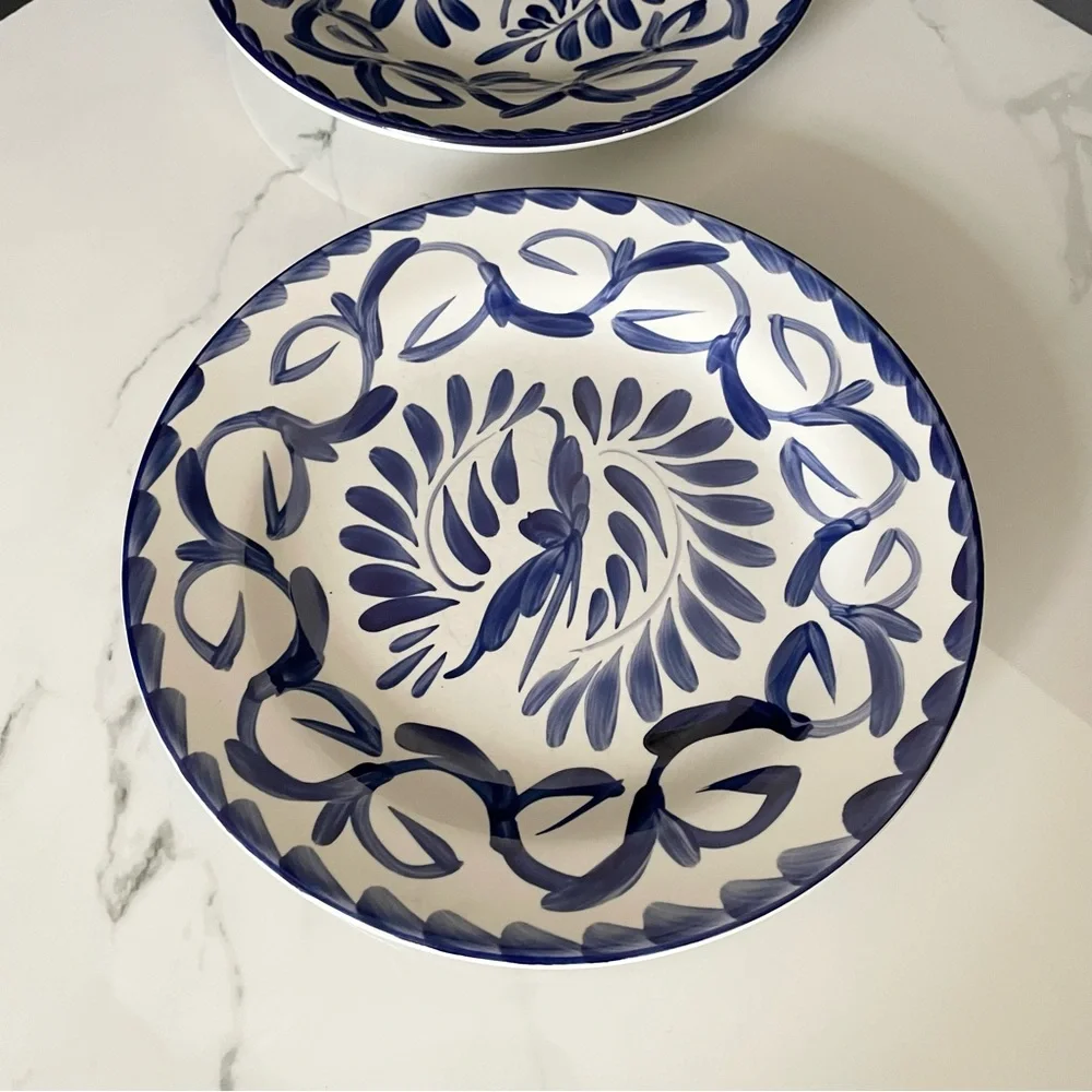 Pottery Barn set blue